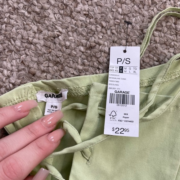 Garage green two piece skort set - Picture 9 of 9